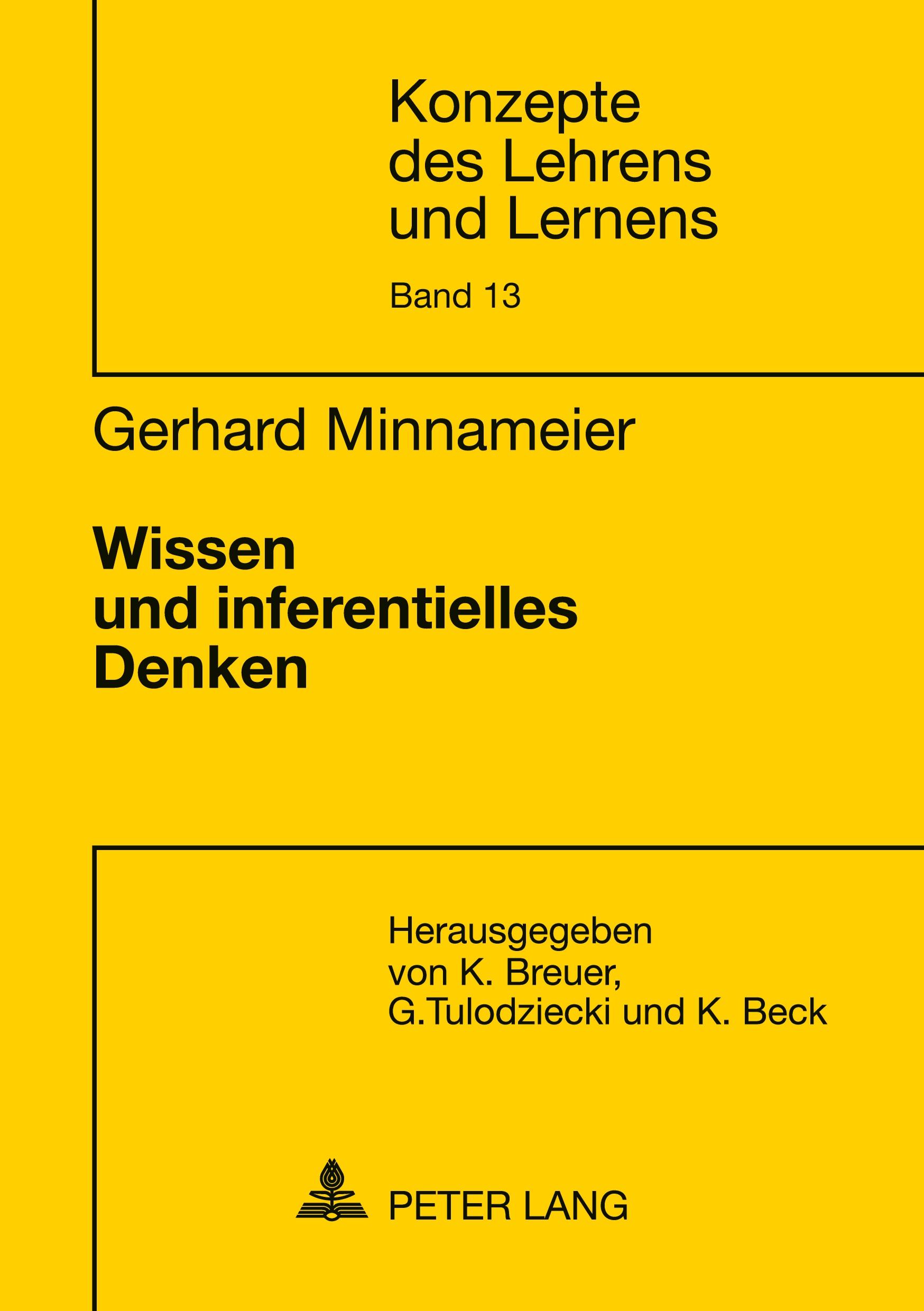 Vorderes Coverbild Wissen und inferentielles Denken