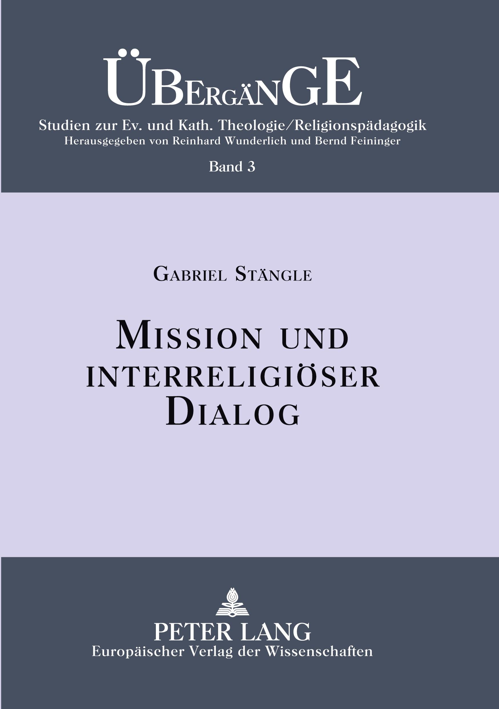 Vorderes Coverbild Mission und interreligiöser Dialog