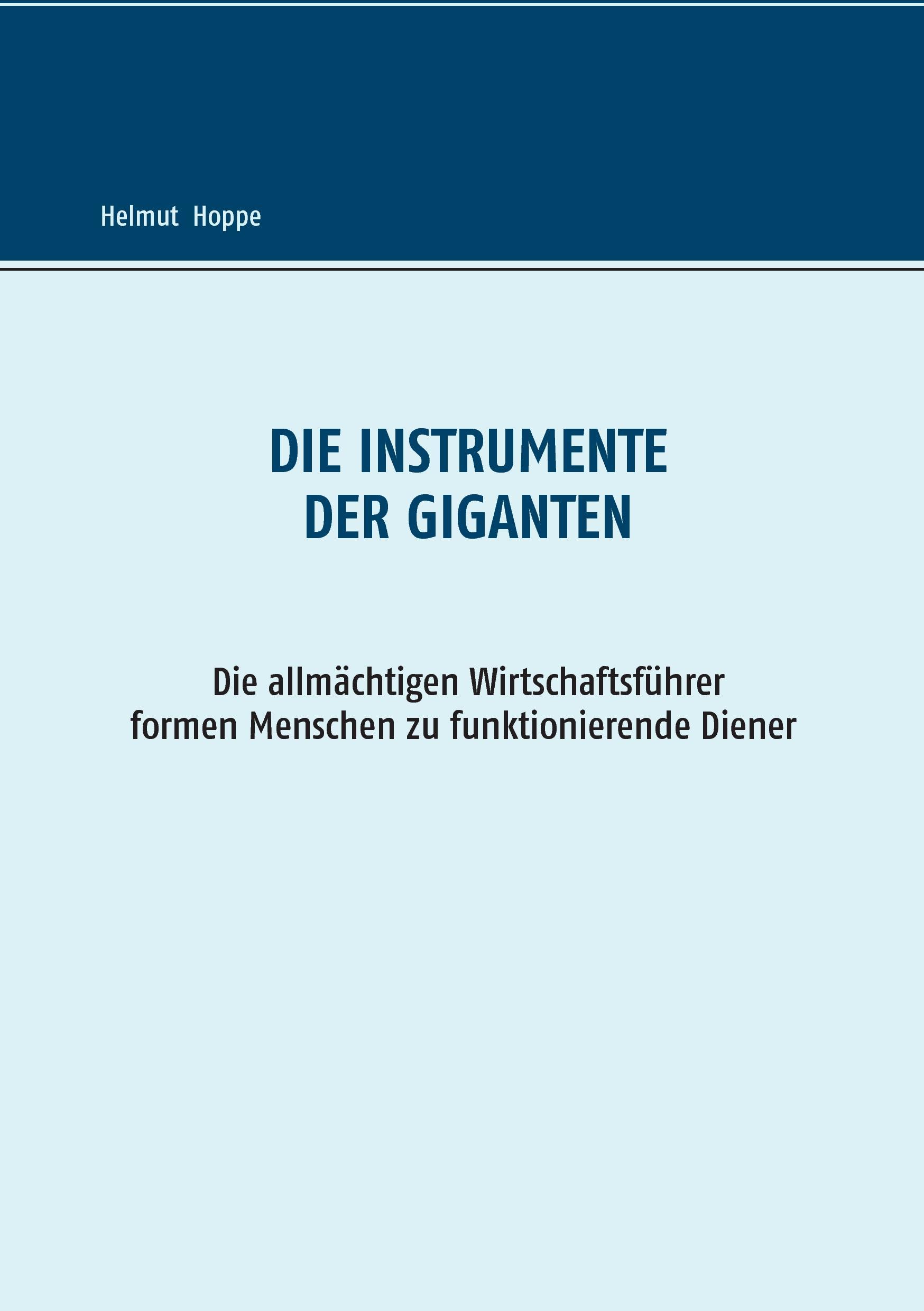 Vorderes Coverbild Die Instrumente der Giganten