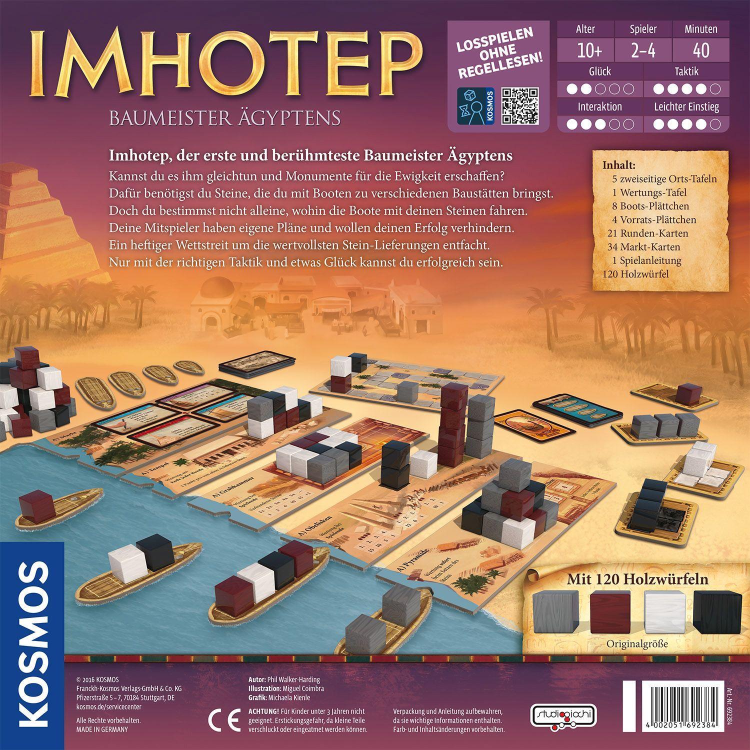 Beispielinhalt (Bild) Imhotep - Baumeister Ägyptens