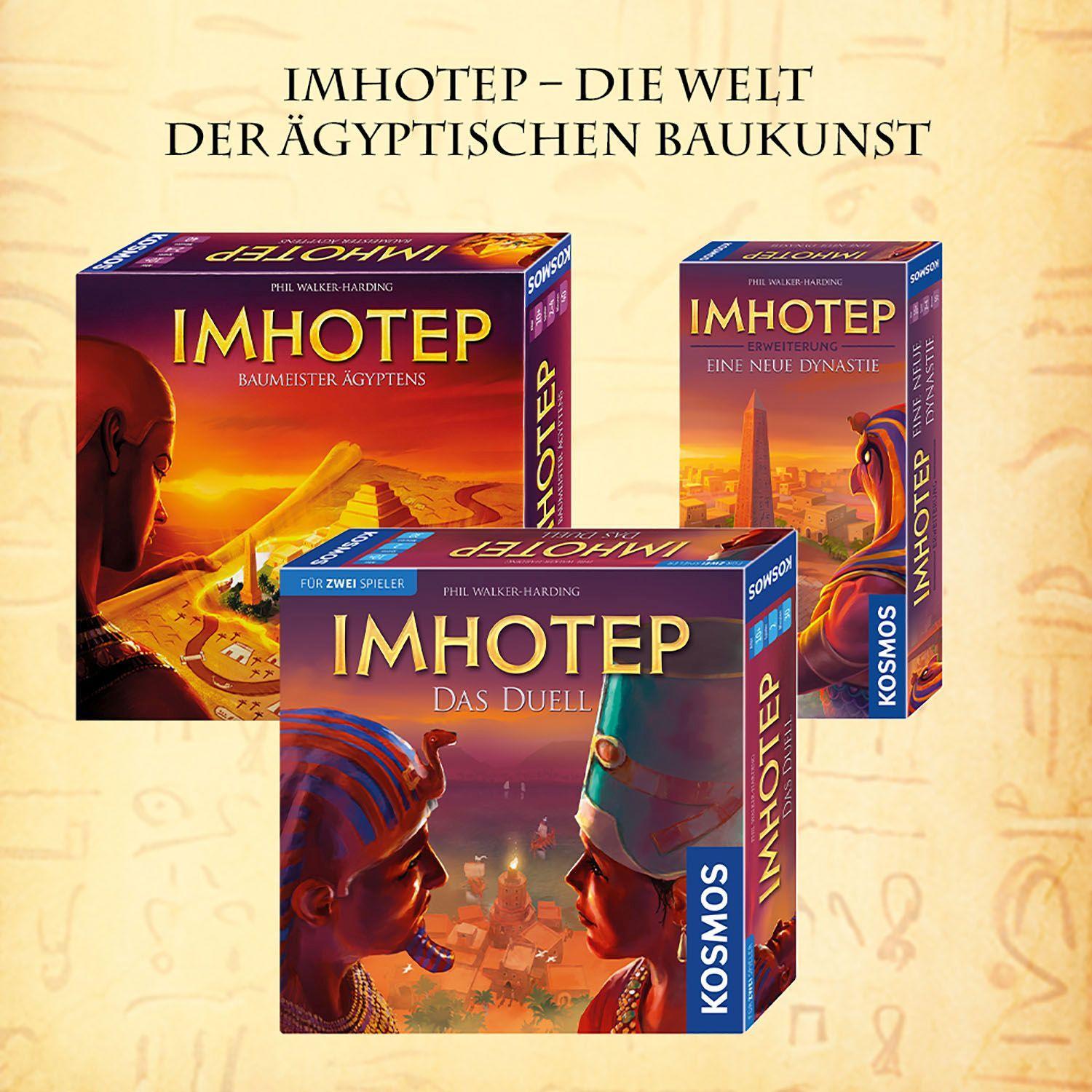 Beispielinhalt (Bild) Imhotep - Baumeister Ägyptens