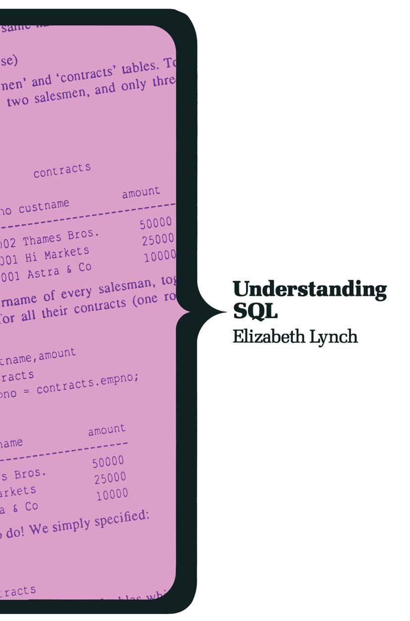Vorderes Coverbild Understanding SQL