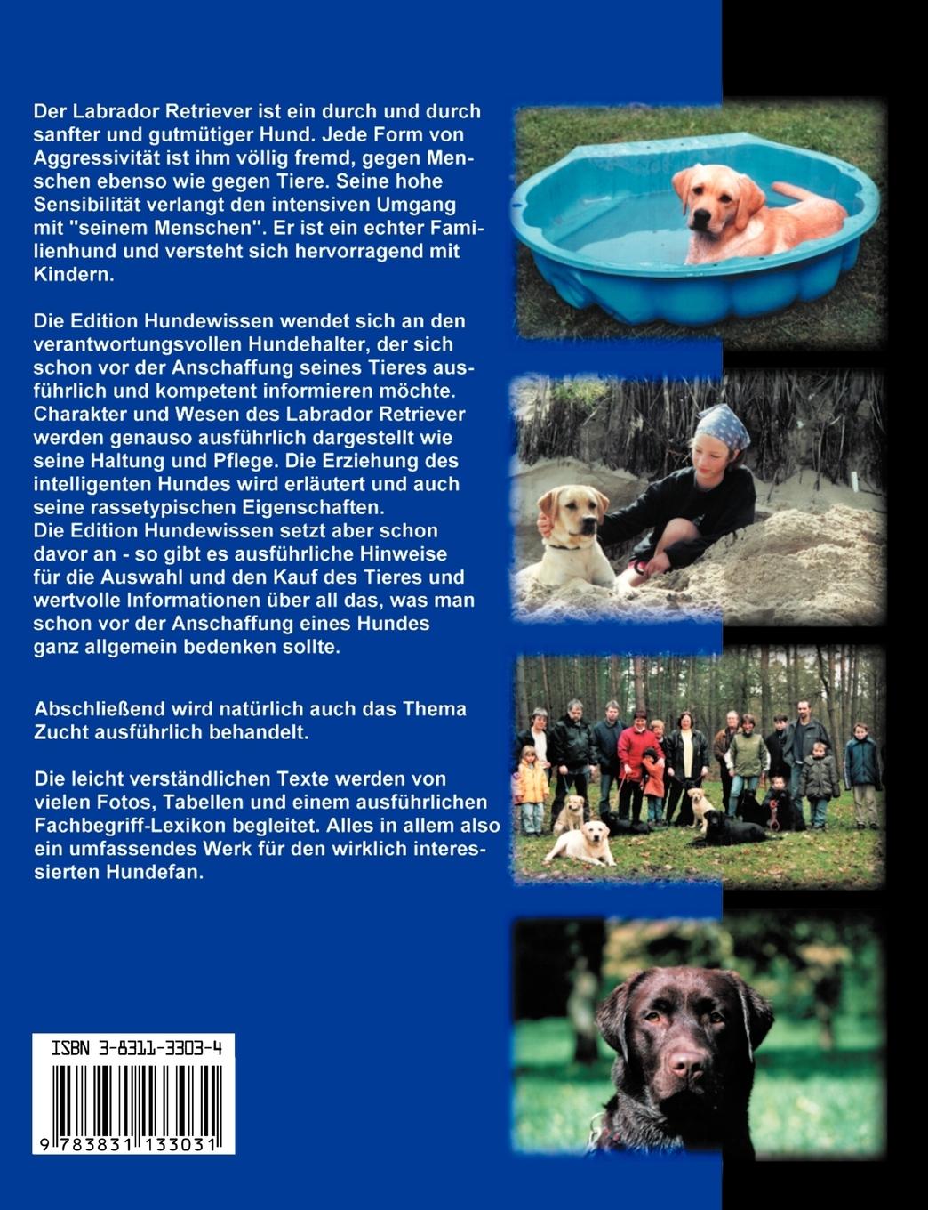 Rückseitencover Labrador Retriever