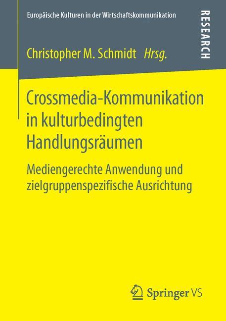 Vorderes Coverbild Crossmedia-Kommunikation in kulturbedingten Handlungsräumen