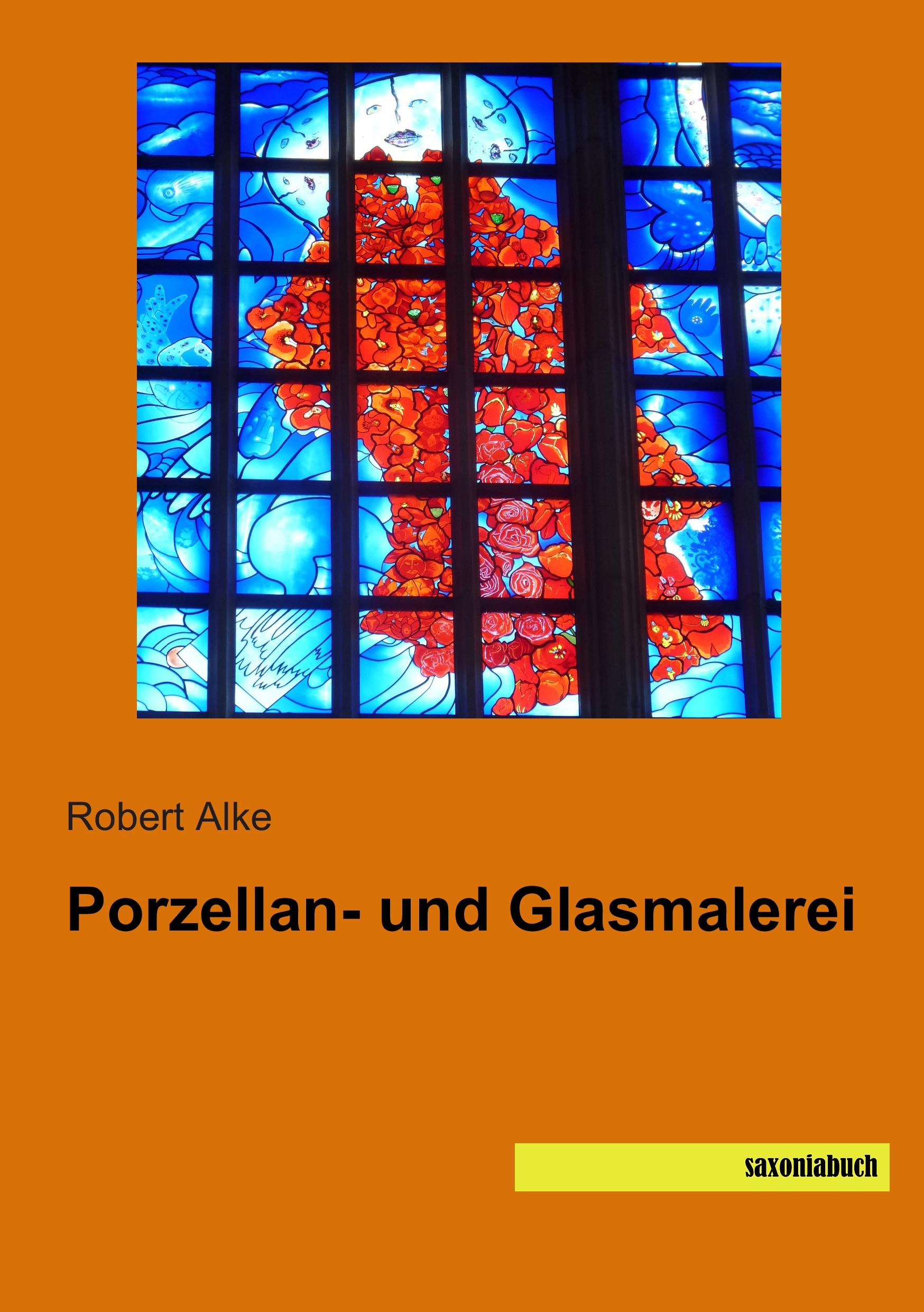Vorderes Coverbild Porzellan- und Glasmalerei