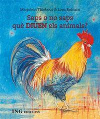 Vorderes Coverbild ¿Saps o no saps que dicen els animals?