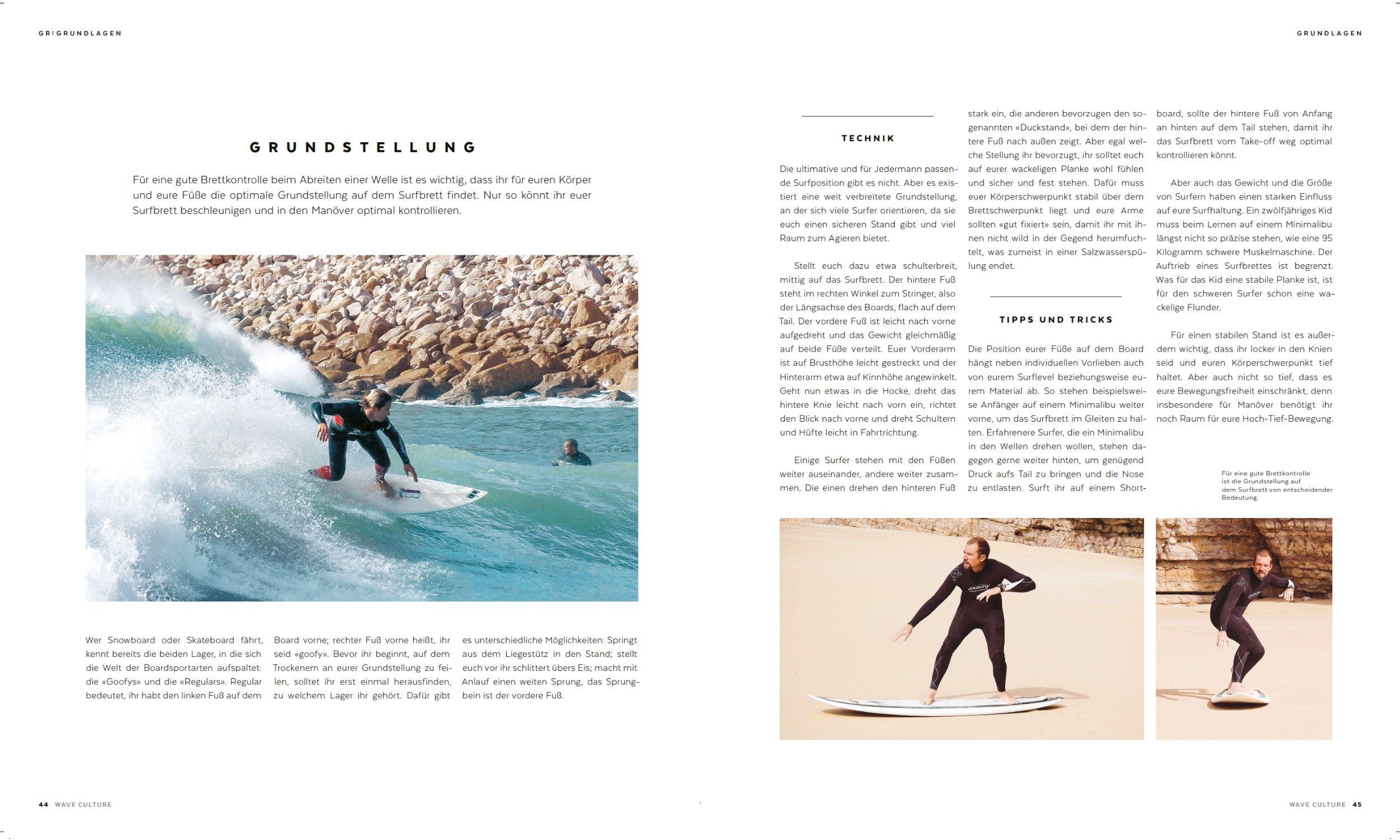 Beispielinhalt (Bild) WAVE CULTURE Surfcoach