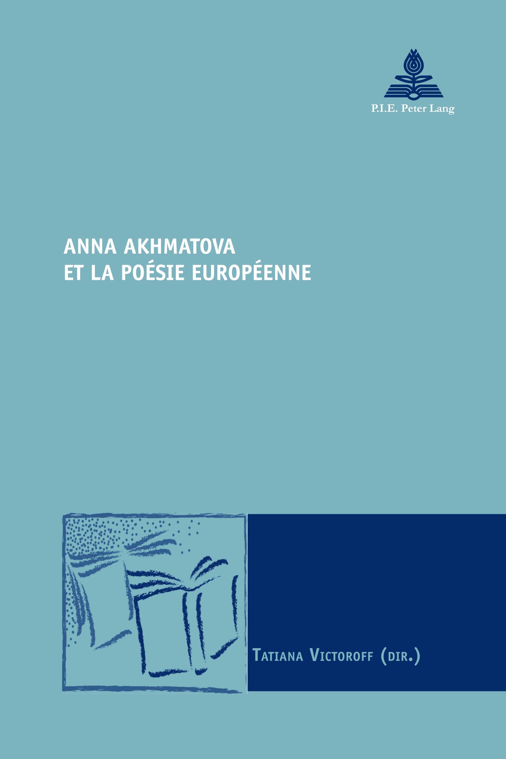 Vorderes Coverbild Anna Akhmatova et la poésie européenne