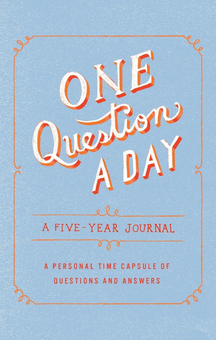 Vorderes Coverbild One Question a Day: A Five-Year Journal