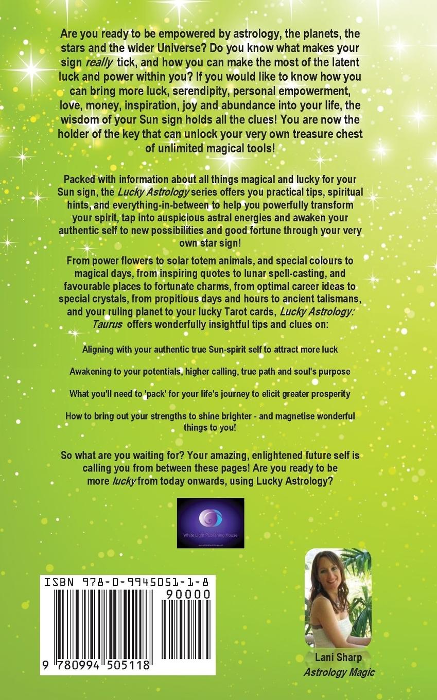 Rückseitencover Lucky Astrology - Taurus