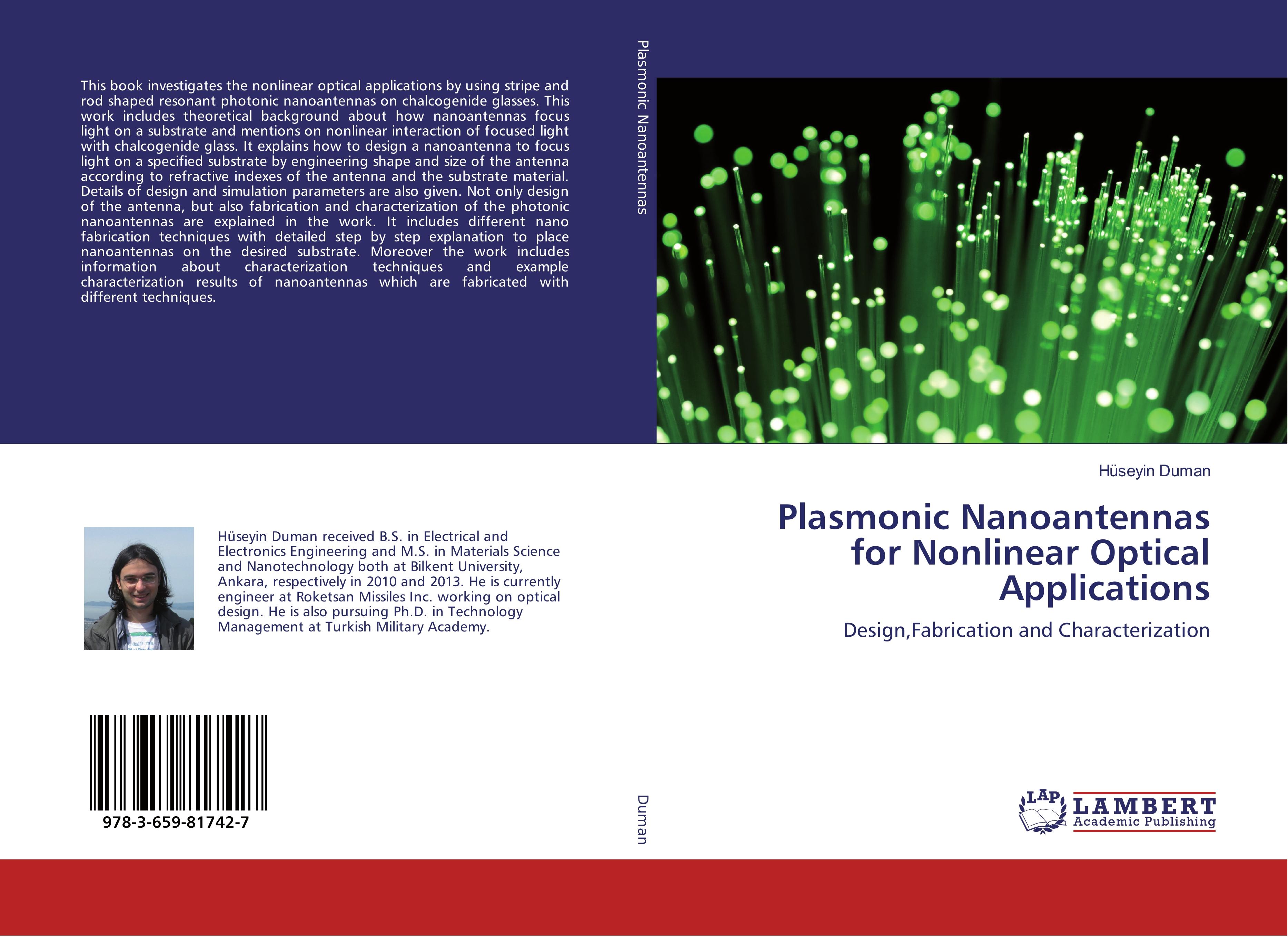 Vorderes Coverbild Plasmonic Nanoantennas for Nonlinear Optical Applications