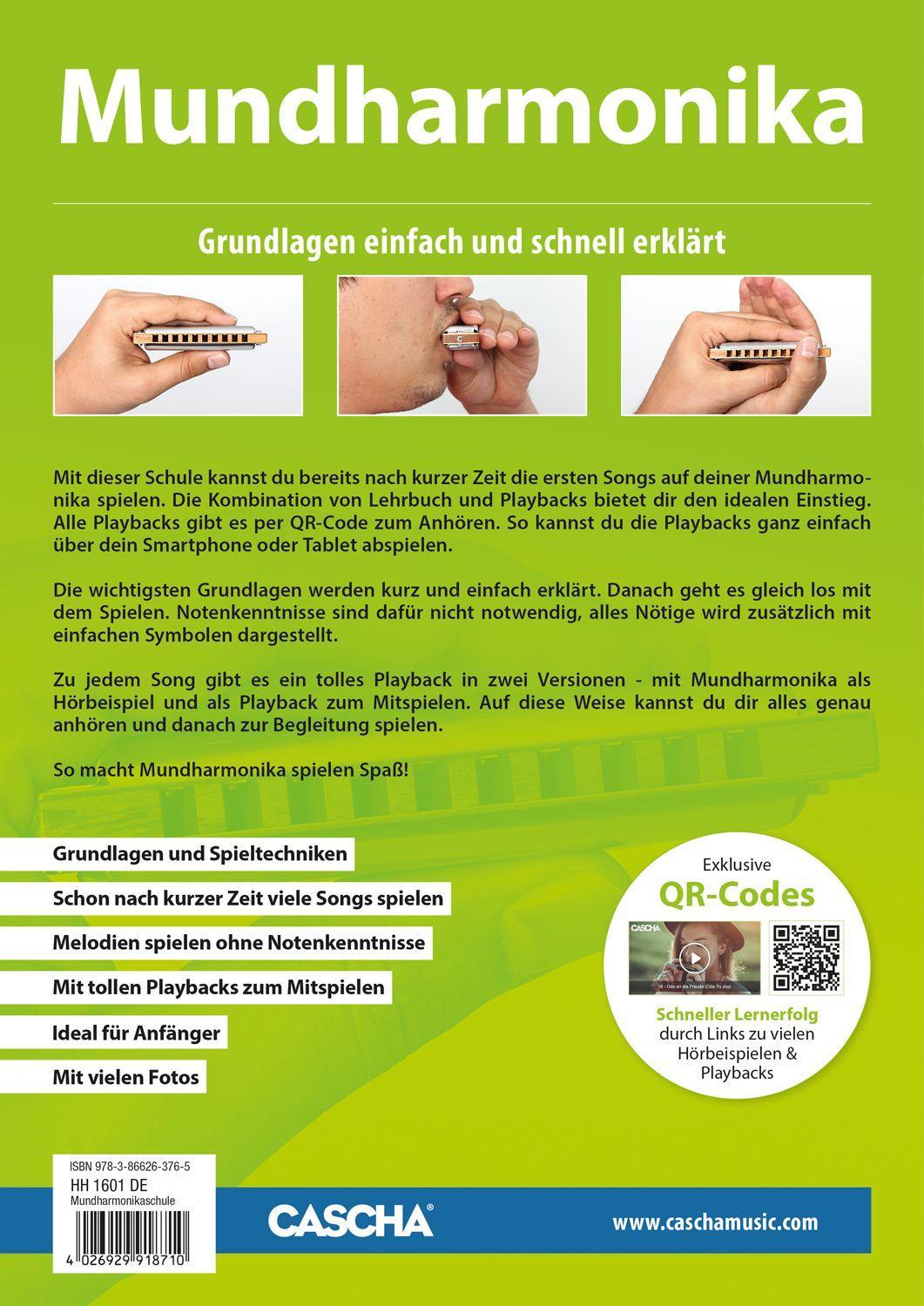 Beispielinhalt (Bild) Mundharmonika - Schnell und einfach lernen