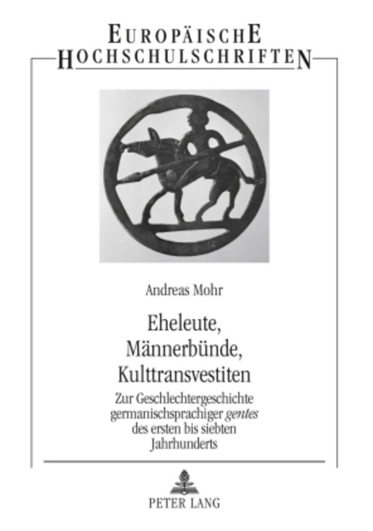 Vorderes Coverbild Eheleute, Männerbünde, Kulttransvestiten