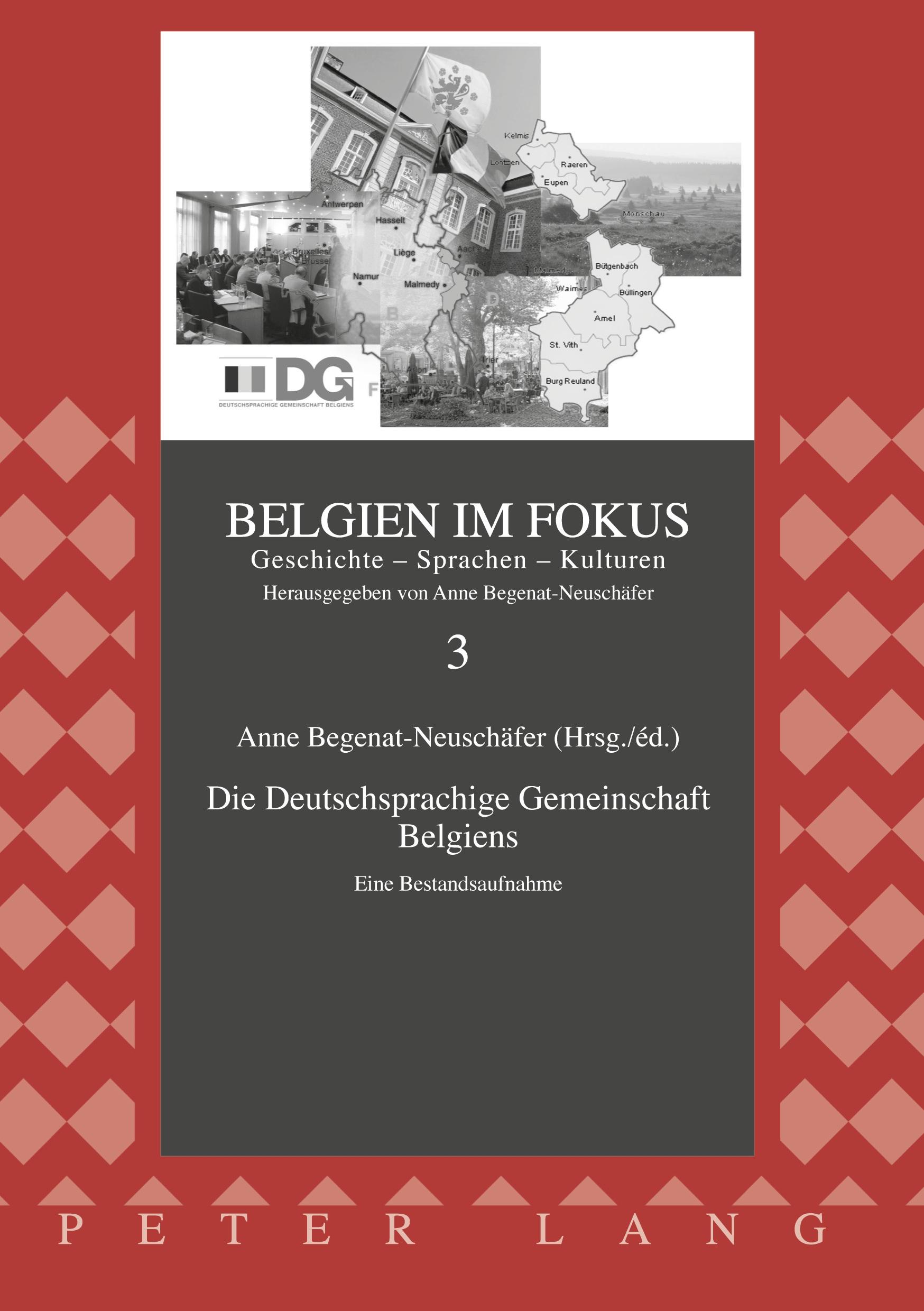 Vorderes Coverbild Die Deutschsprachige Gemeinschaft Belgiens