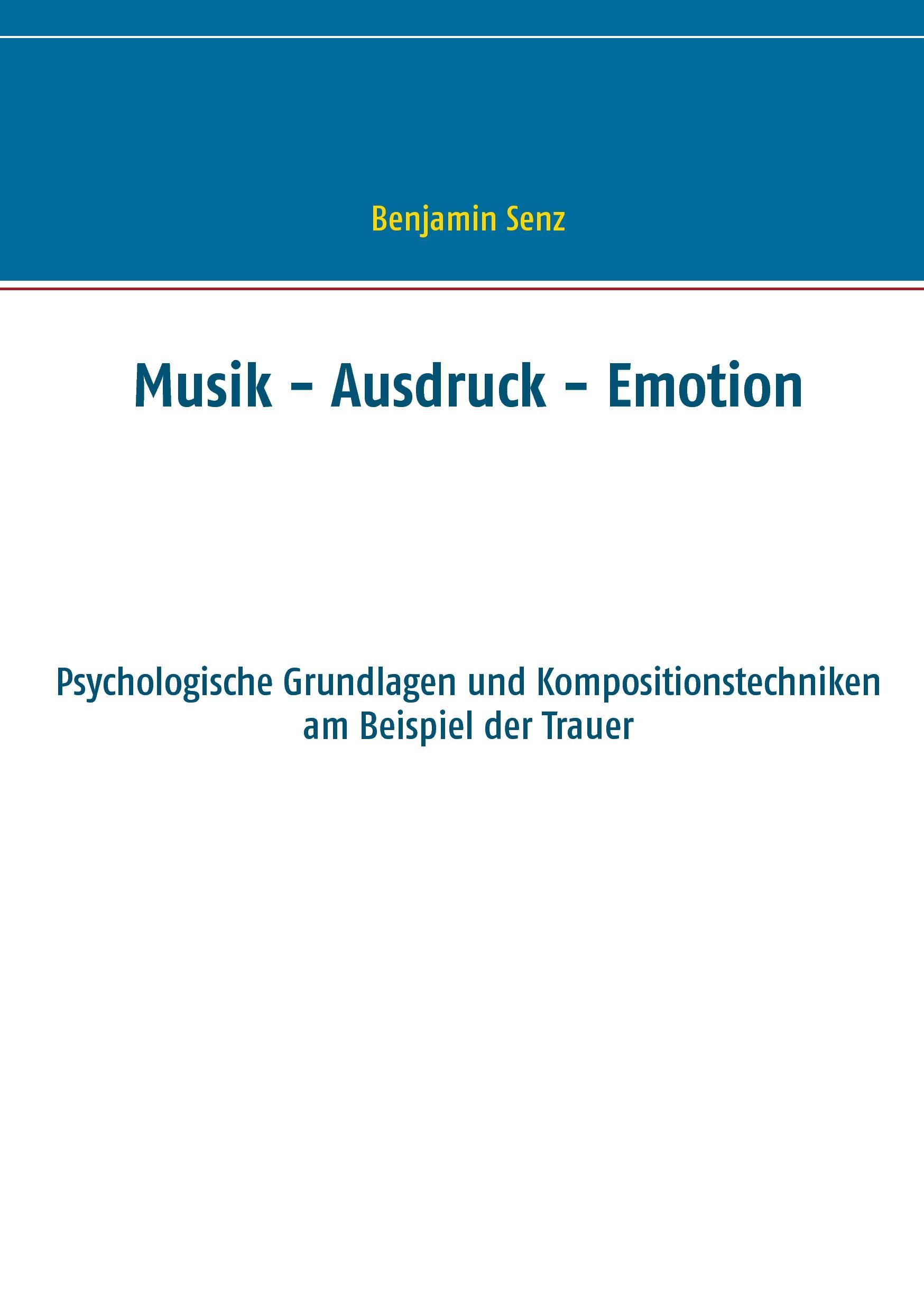Vorderes Coverbild Musik - Ausdruck - Emotion