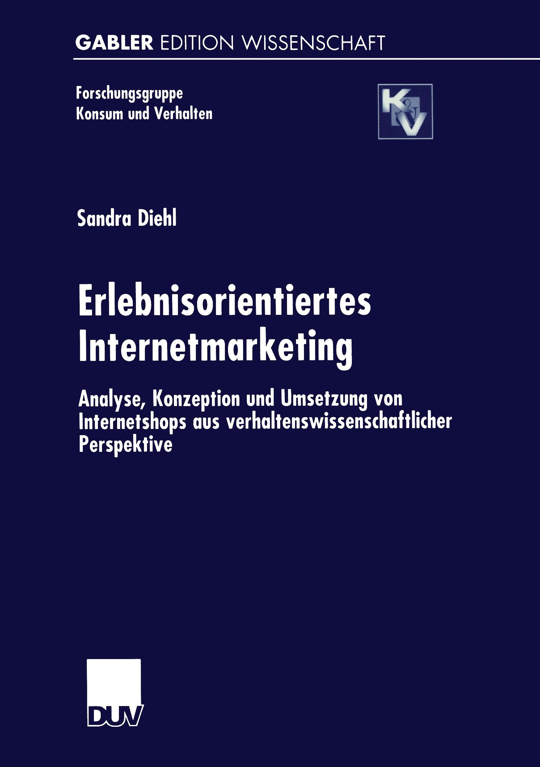 Vorderes Coverbild Erlebnisorientiertes Internetmarketing