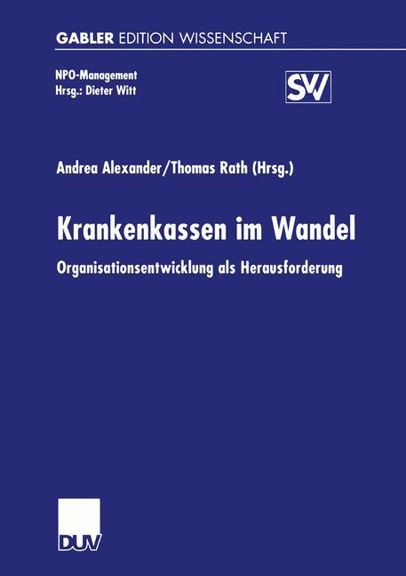 Vorderes Coverbild Krankenkassen im Wandel