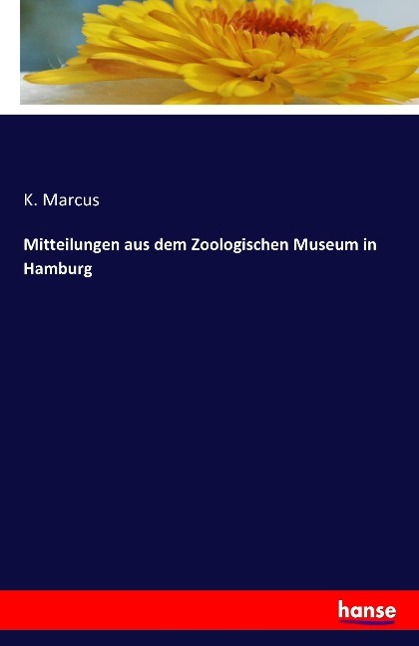 Vorderes Coverbild Mitteilungen aus dem Zoologischen Museum in Hamburg
