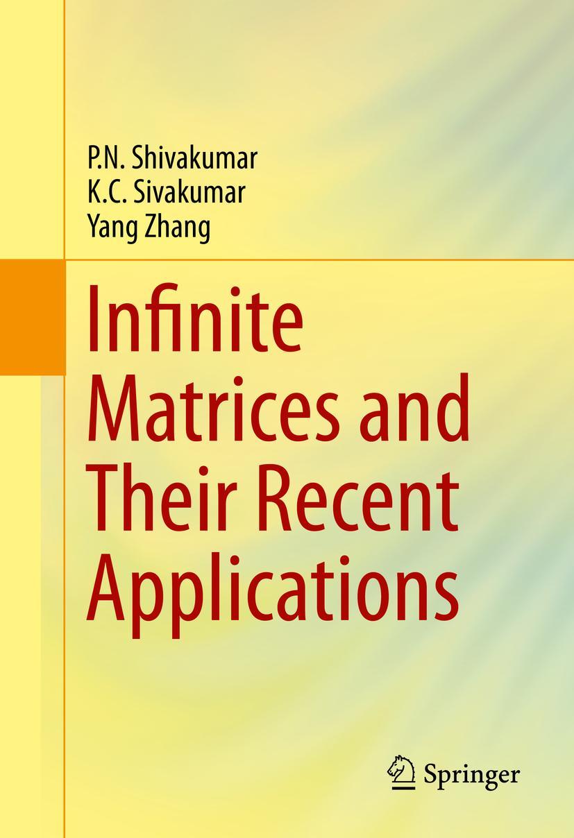 Vorderes Coverbild Infinite Matrices and Their Recent Applications