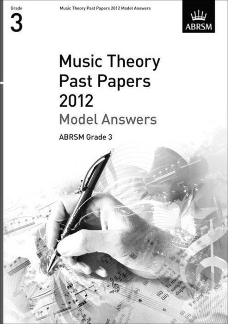 Vorderes Coverbild Music Theory Past Papers 2012 Model Answers, ABRSM Grade 3