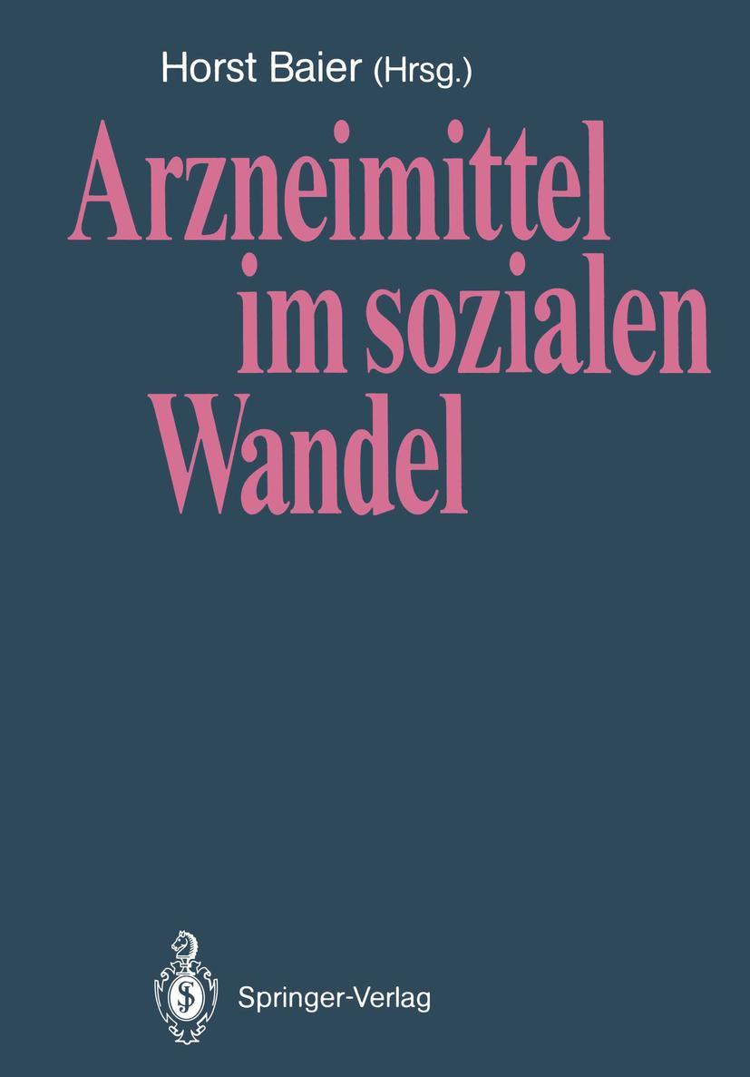 Vorderes Coverbild Arzneimittel im sozialen Wandel