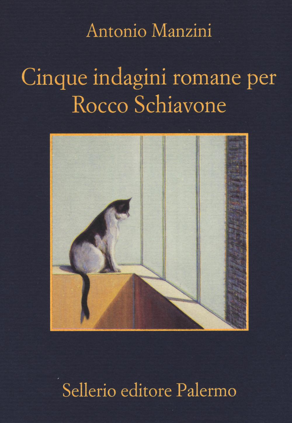 Vorderes Coverbild Cinque indagini romane per Rocco Schiavone