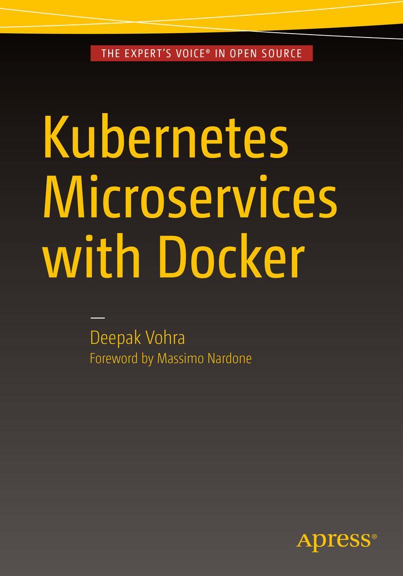 Vorderes Coverbild Kubernetes Microservices with Docker