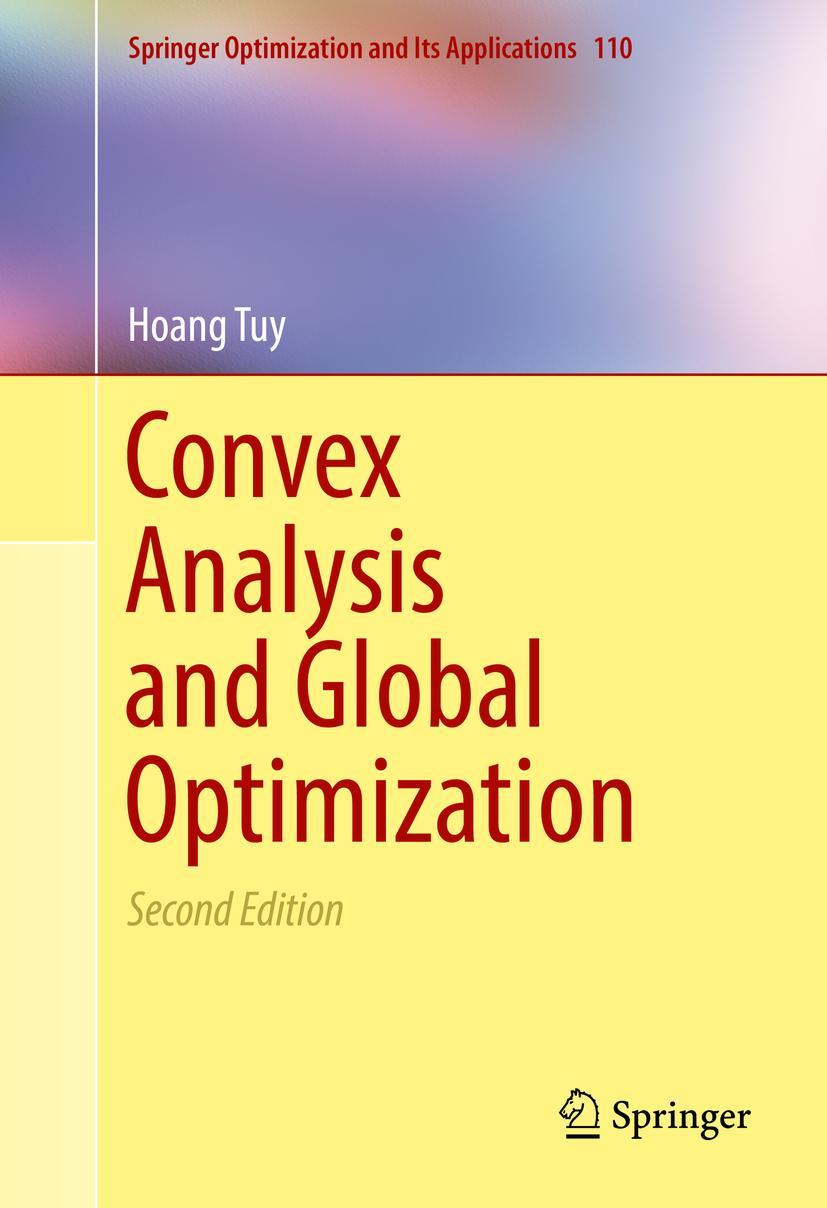Vorderes Coverbild Convex Analysis and Global Optimization