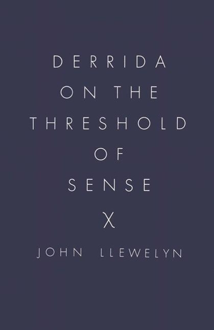 Vorderes Coverbild Derrida on the Threshold of Sense