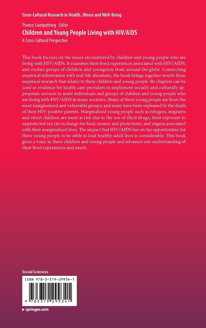 Rückseitencover Children and Young People Living with HIV/AIDS