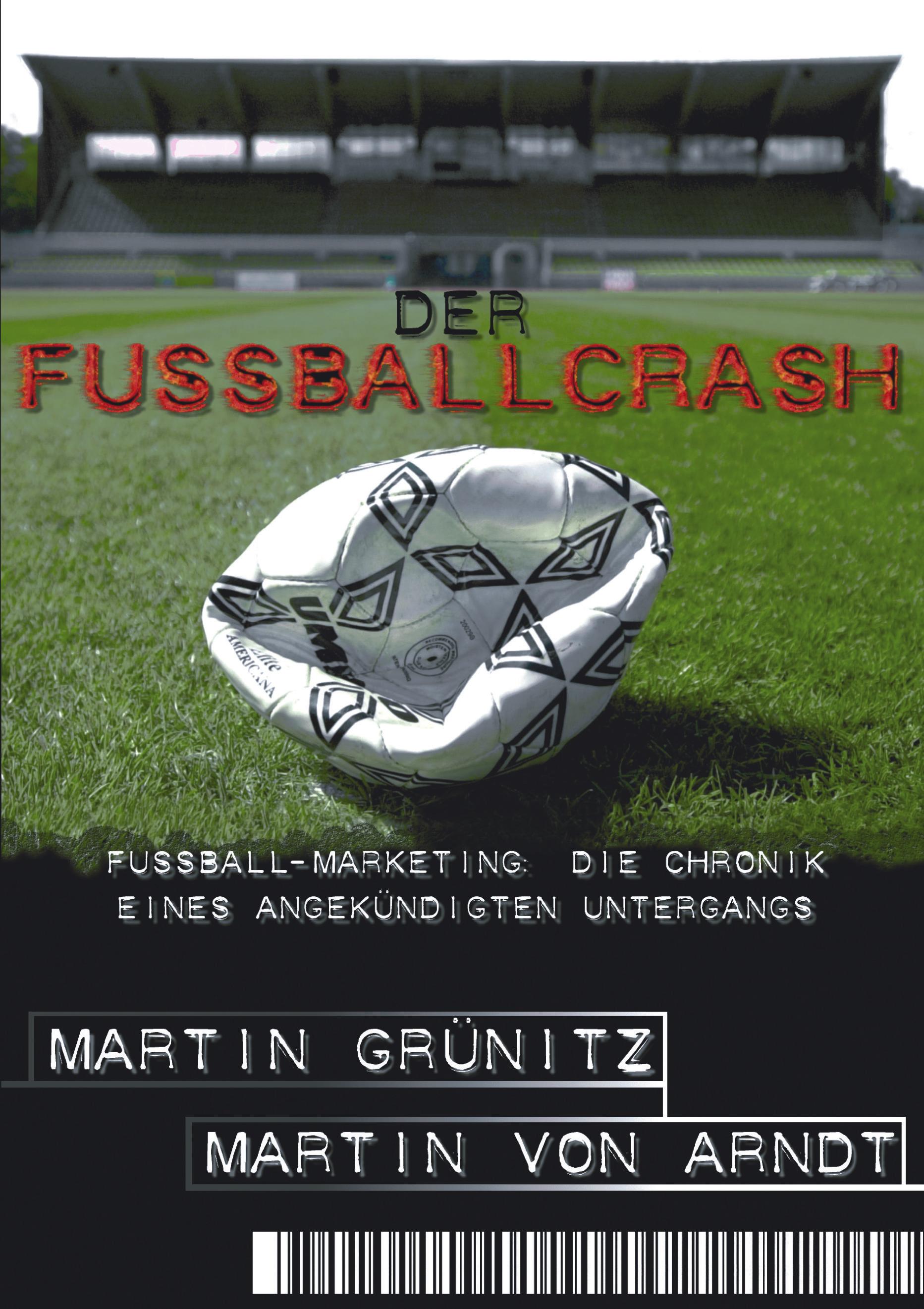 Vorderes Coverbild Der Fussballcrash