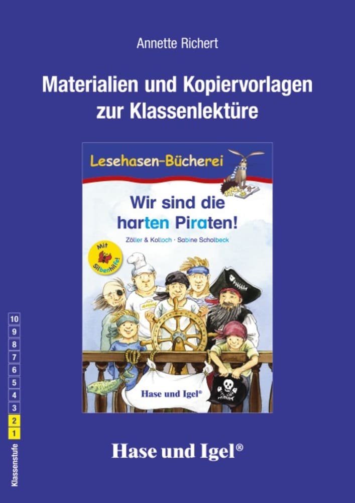 Vorderes Coverbild Wir sind die harten Piraten! / Silbenhilfe. Begleitmaterial