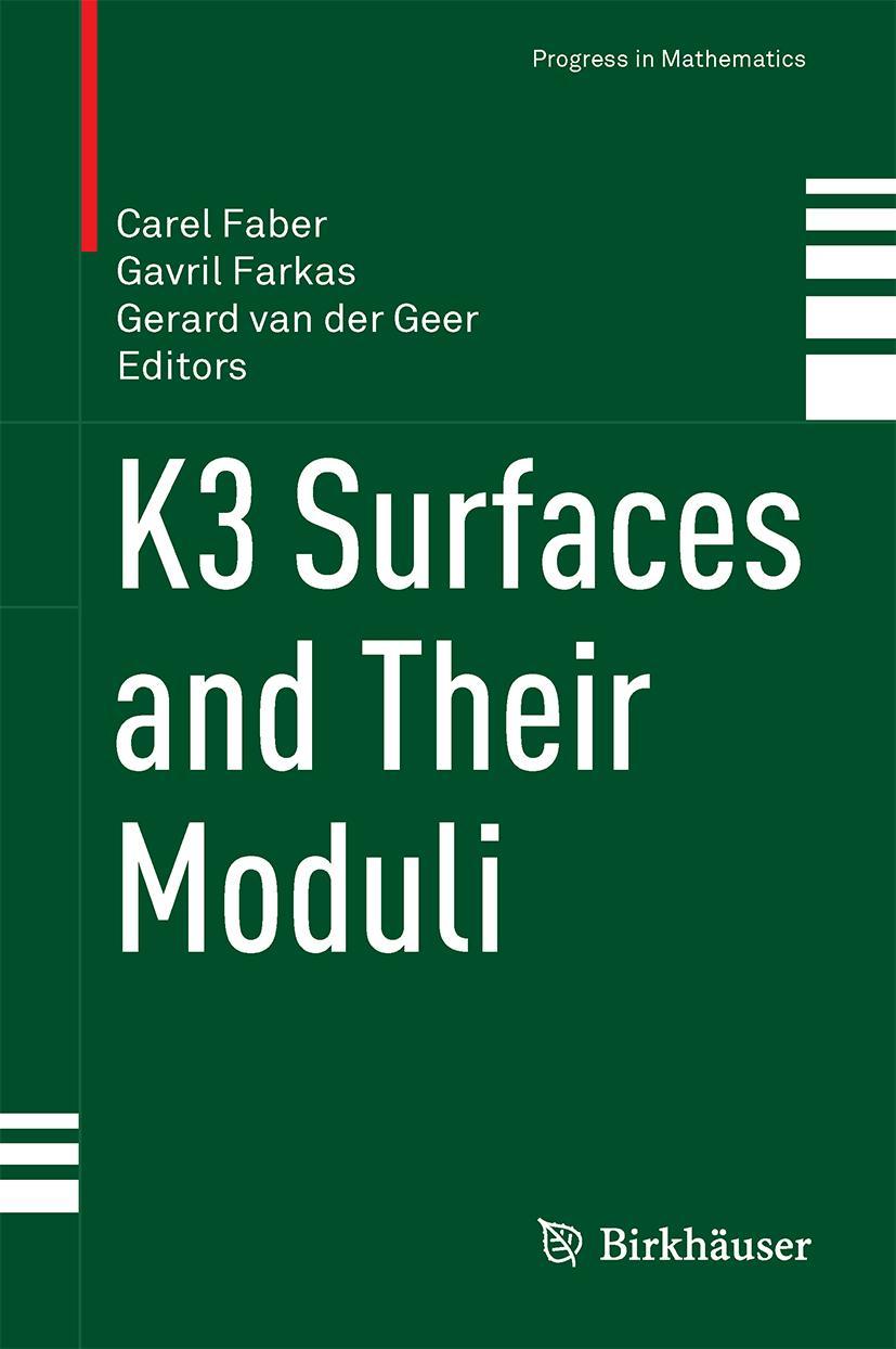 Vorderes Coverbild K3 Surfaces and Their Moduli