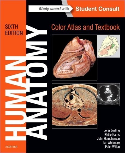 Vorderes Coverbild Human Anatomy, Color Atlas and Textbook