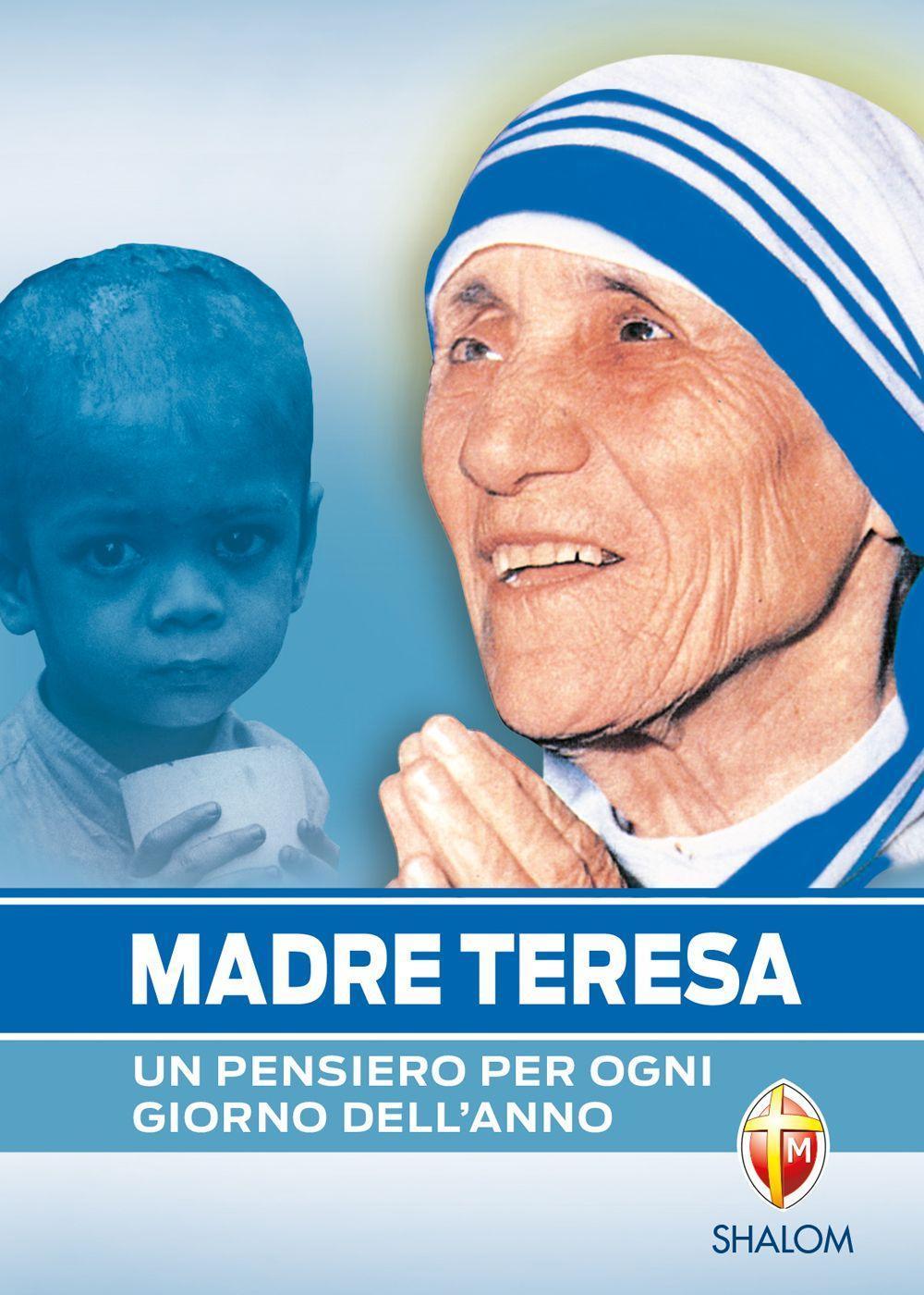 Vorderes Coverbild Madre Teresa. Un pensiero per ogni giorno dell'anno