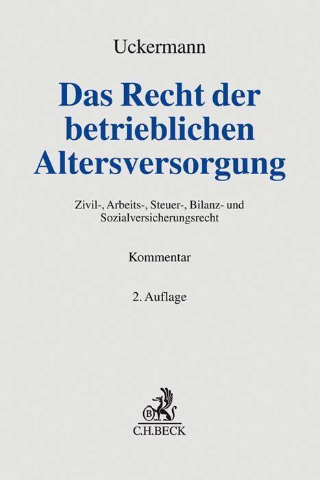 Vorderes Coverbild Das Recht der betrieblichen Altersversorgung