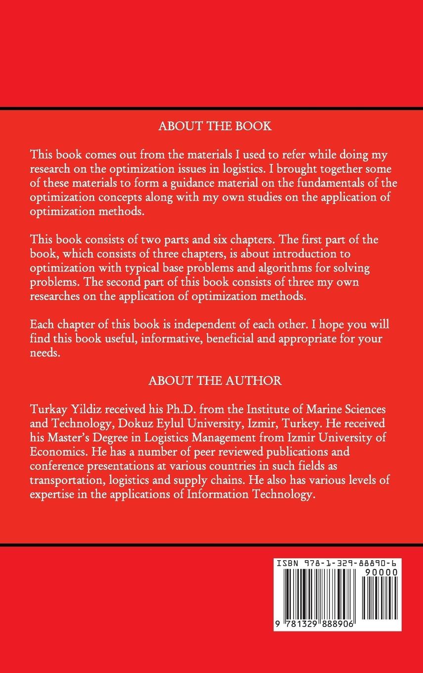 Rückseitencover Optimization of Logistics