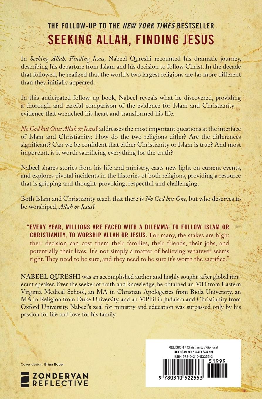 Rückseitencover No God But One: Allah or Jesus?