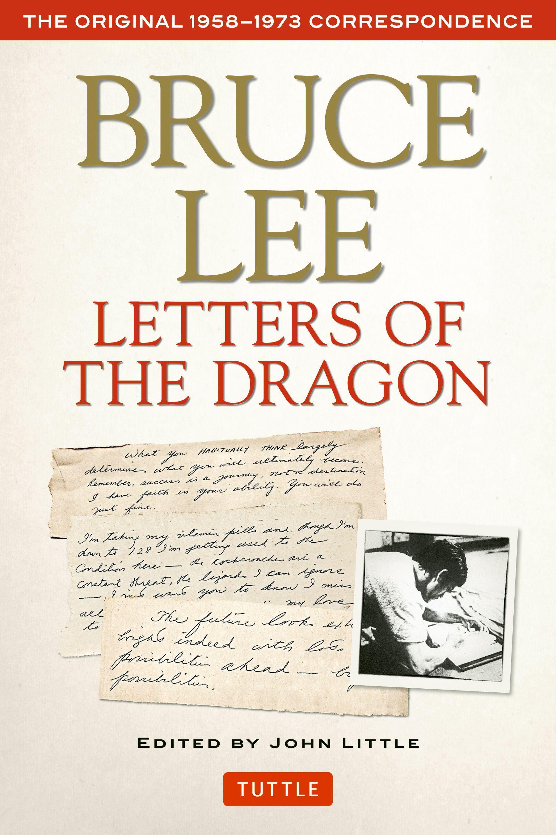 Vorderes Coverbild Bruce Lee Letters of the Dragon