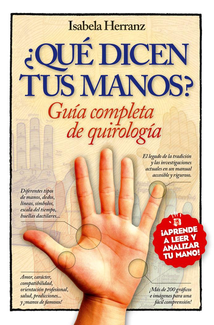 Vorderes Coverbild Guía completa de quirología : ¿qué dicen tus manos?
