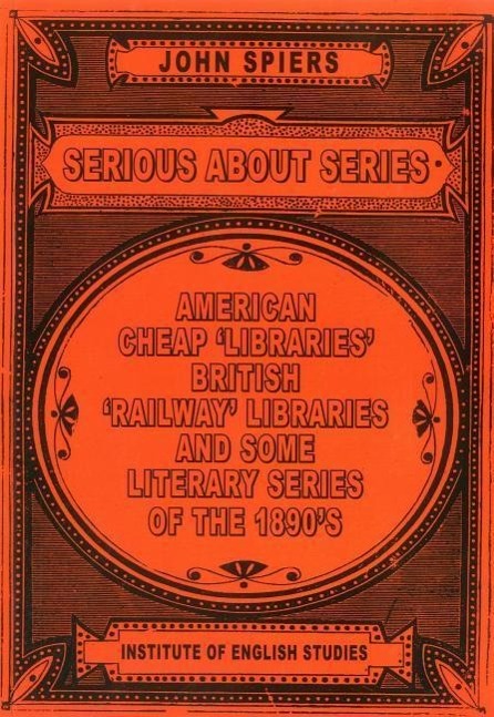 Vorderes Coverbild Serious about Series