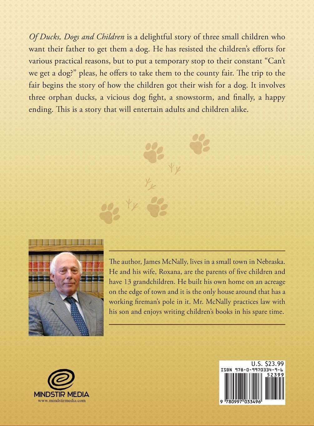 Rückseitencover Of Ducks, Dogs and Children