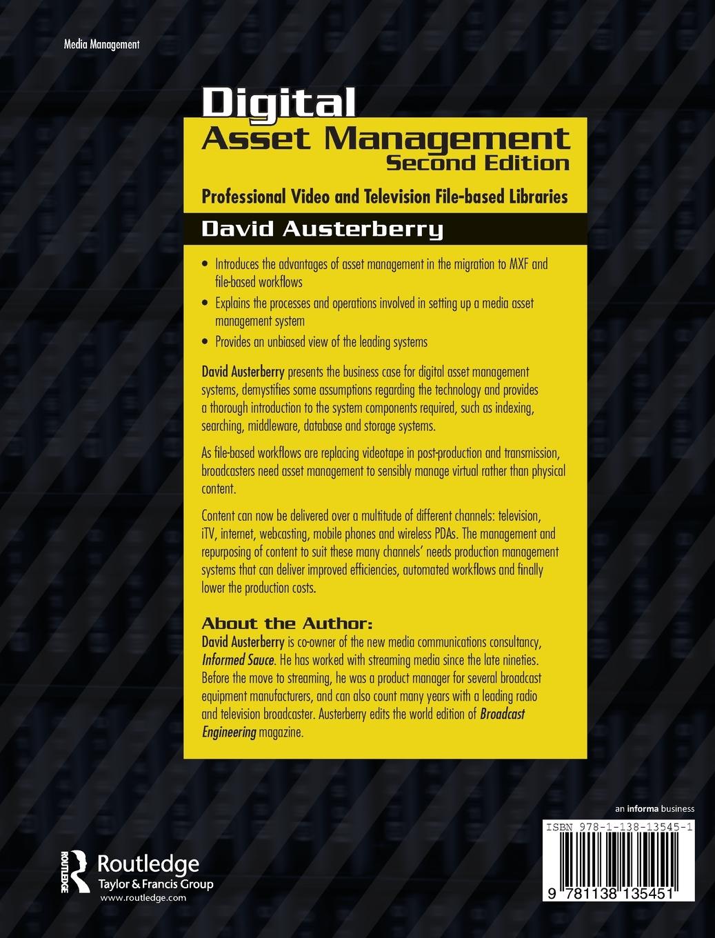 Rückseitencover Digital Asset Management