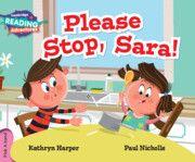 Vorderes Coverbild Cambridge Reading Adventures Please Stop, Sara! Pink a Band