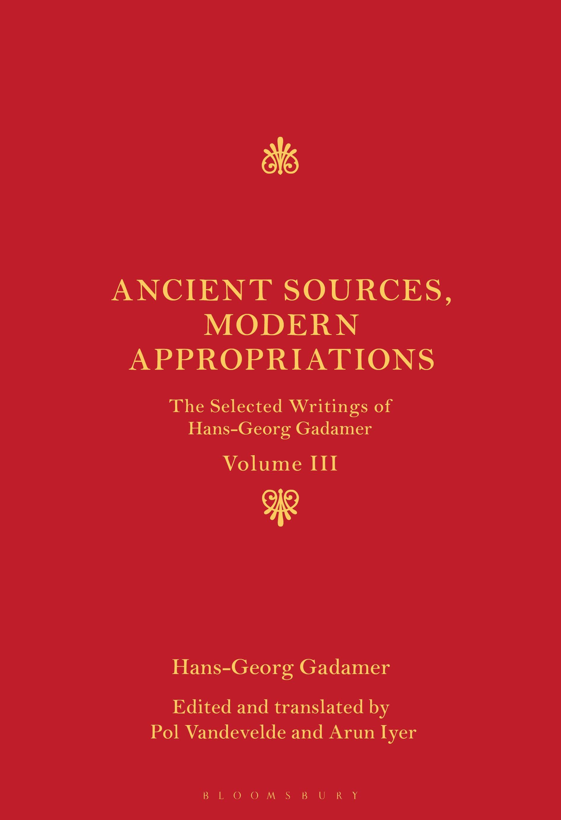 Vorderes Coverbild Ancient Sources, Modern Appropriations
