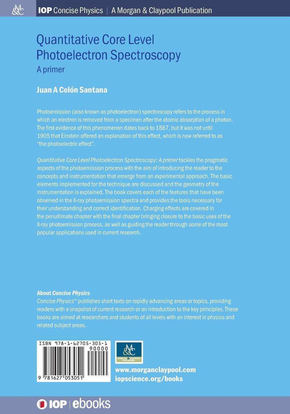 Rückseitencover Quantitative Core Level Photoelectron Spectroscopy