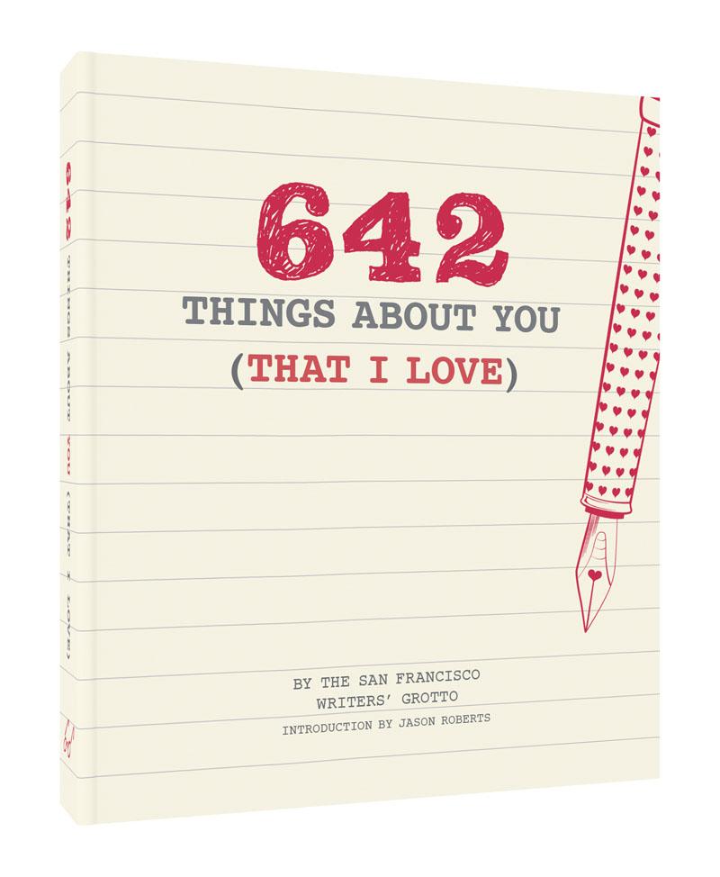 Vorderes Coverbild 642 Things about You (That I Love): (romantic Valentine's Day Gift, Writing Prompt Journal for Couples)