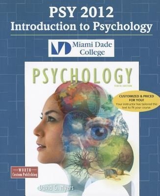 Vorderes Coverbild Custom Miami Dade Psychology 10e