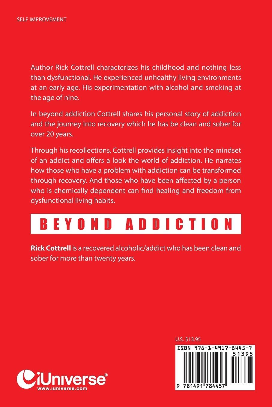 Rückseitencover Beyond Addiction