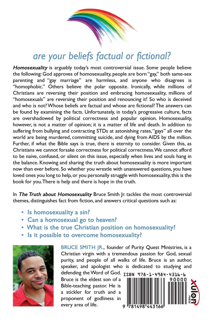 Rückseitencover The Truth About Homosexuality